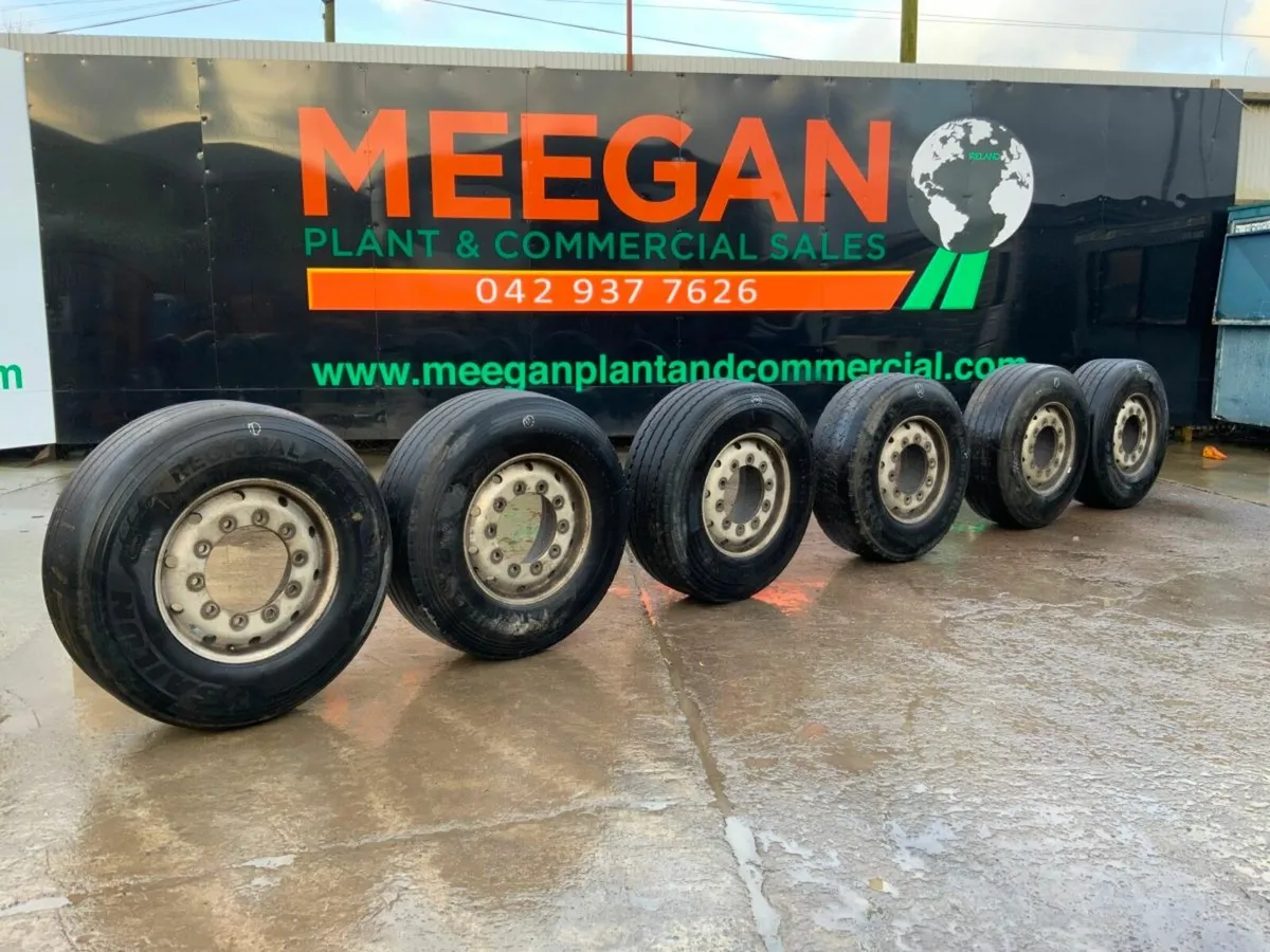 Other Other ALUMINIUM SUPER SINGLE TRAILER RIMS / - Image 1