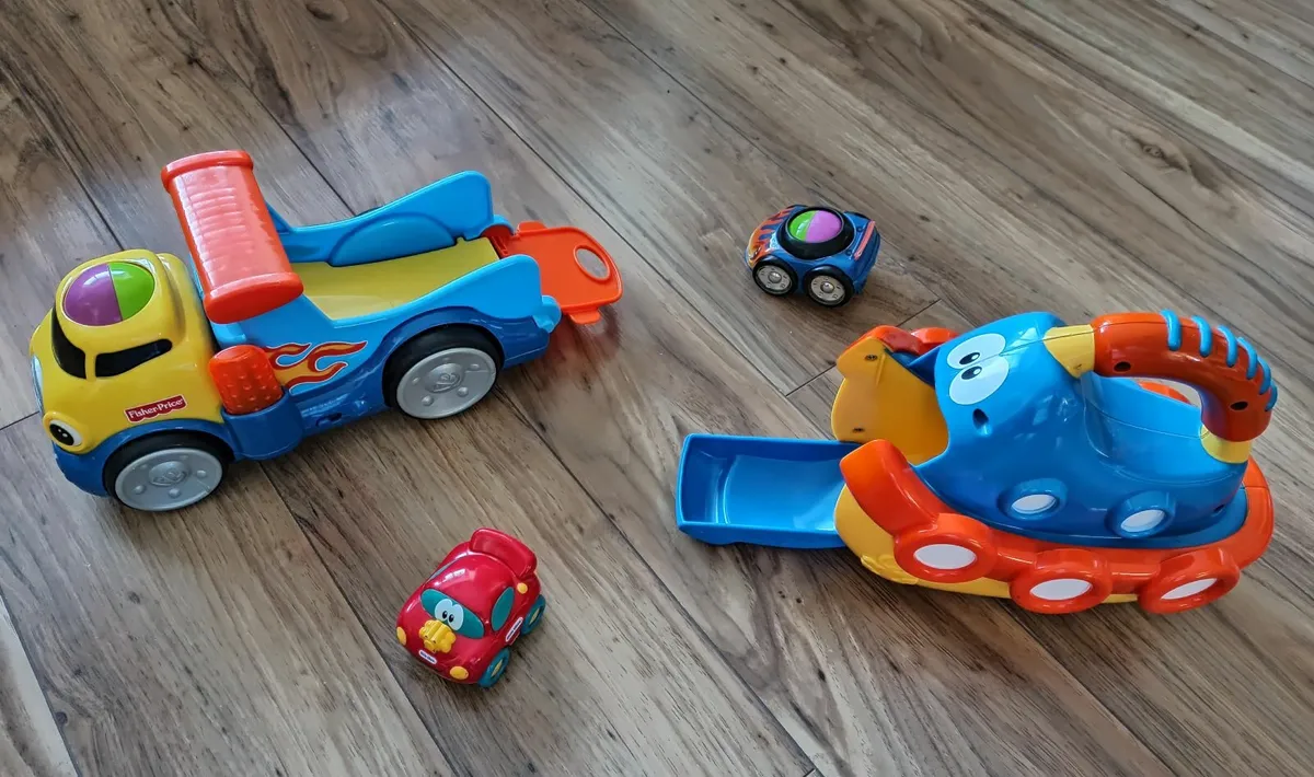 Truck and Boat toys - Image 1