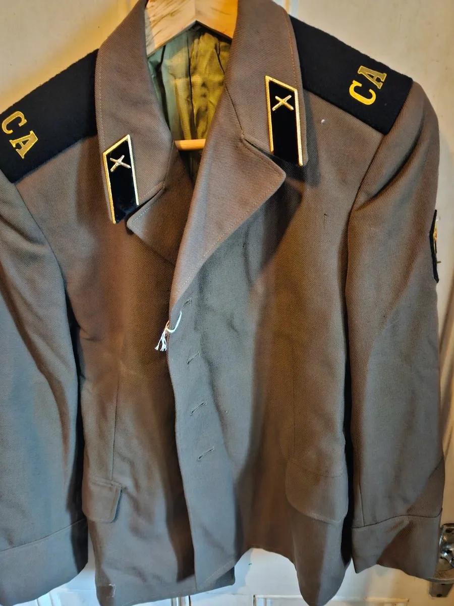 Vintage Russian Army Military Jacket - Image 2