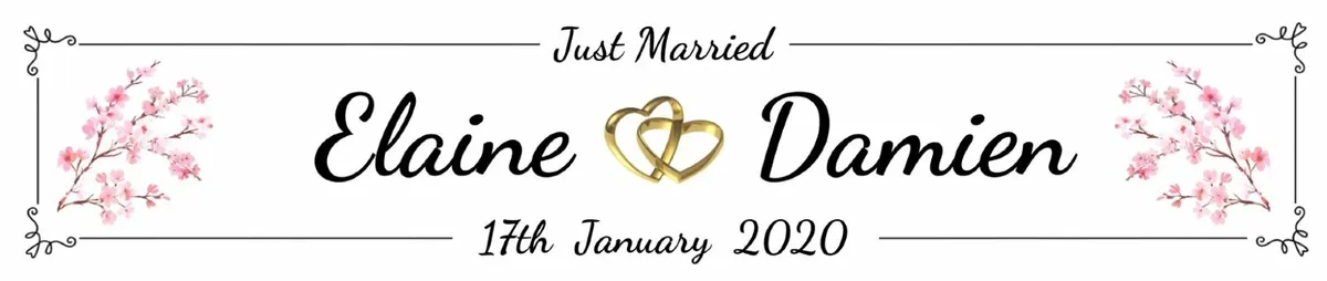 Personalised Wedding Number Plates - Image 3