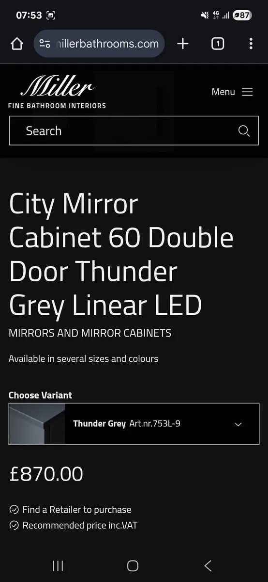 Bathroom Cabinet - Image 2