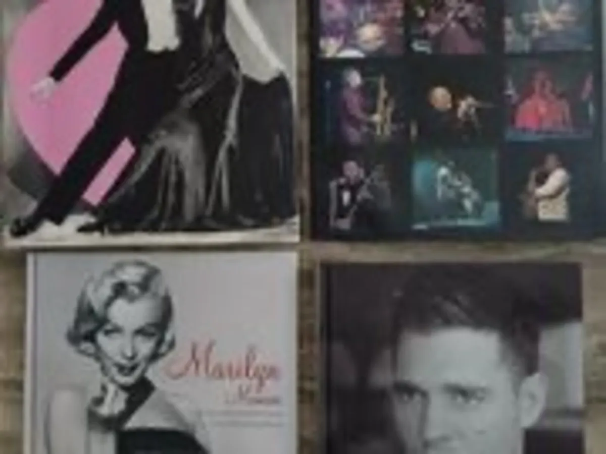 4 Hardbound Books on Jazz/Mid Century Pop