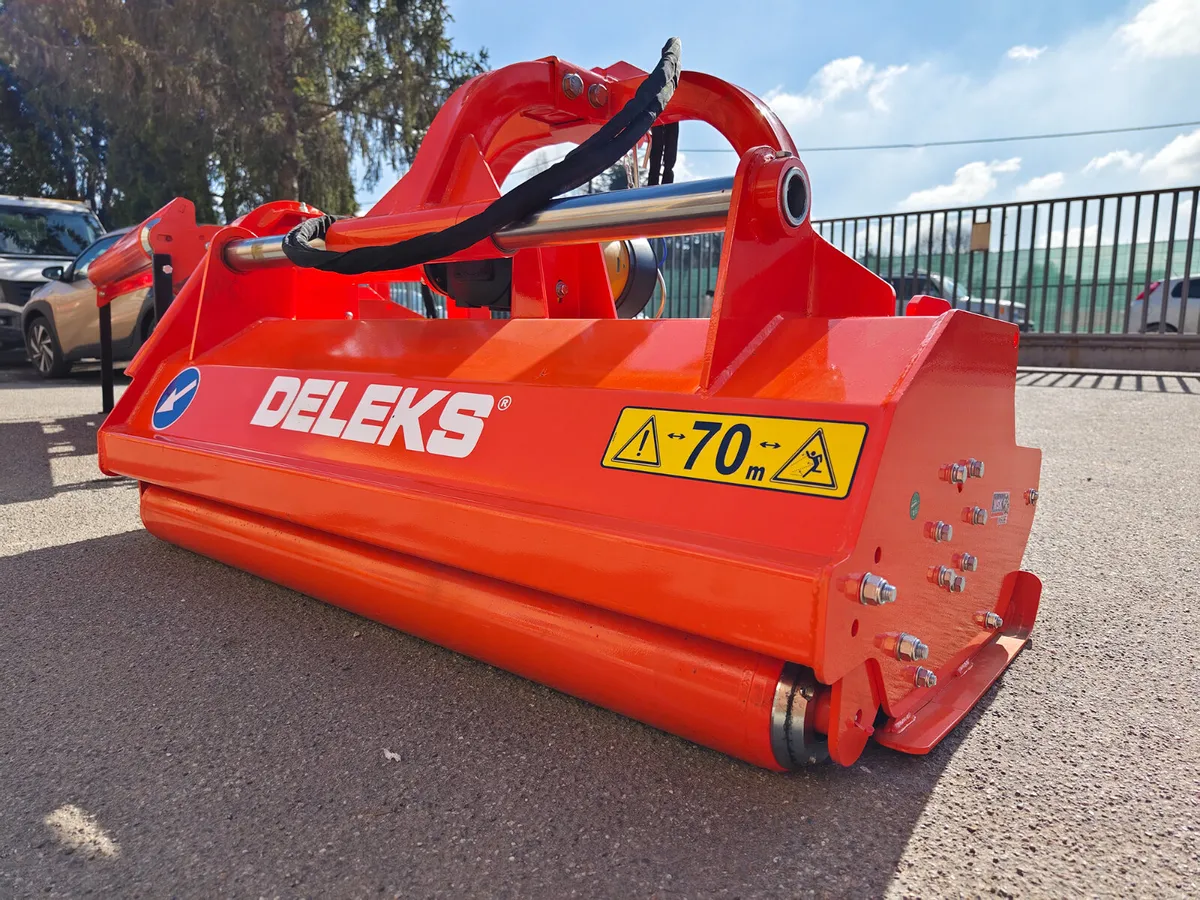 DELEKS® CERVO-160 Adjustable Offset Flail Mower - Image 2