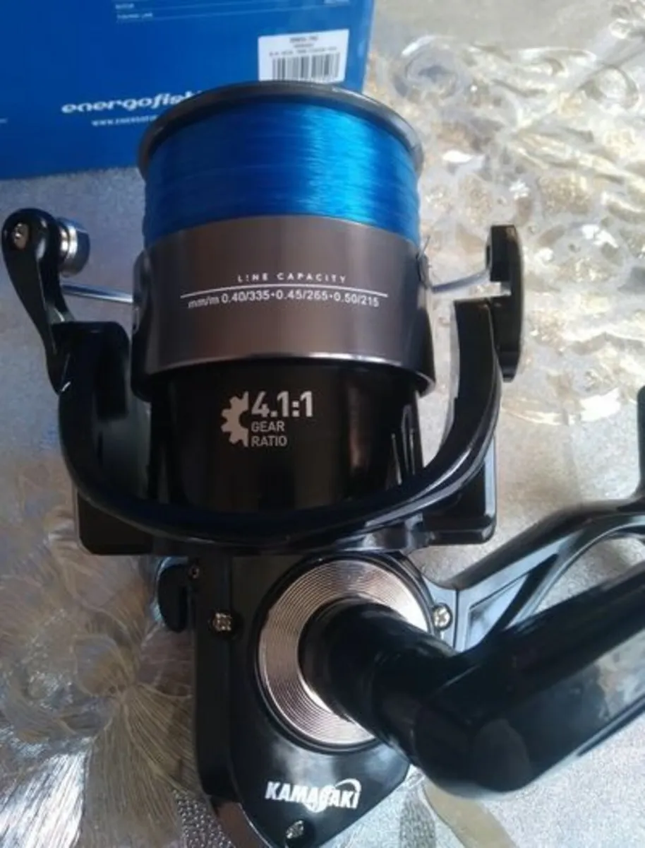 Fishing Kamasaki Blue Metal 7000 Reel - Image 4