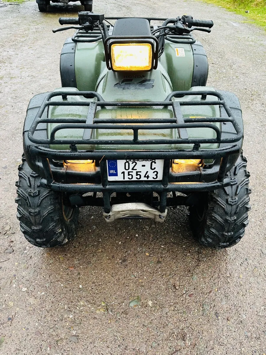 2002 HONDA FOREMAN 450 4X4 ROAD REGISTERED - Image 3
