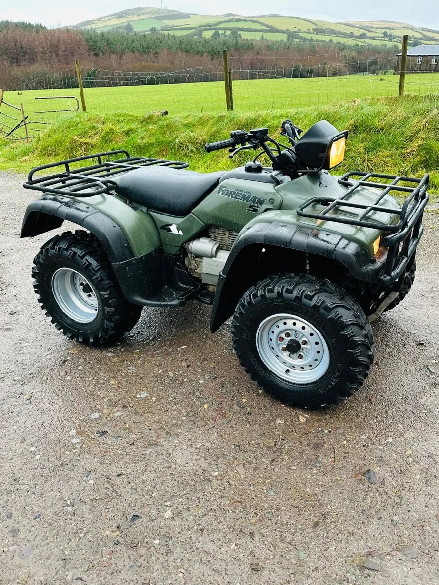 2002 HONDA FOREMAN 450 4X4 ROAD REGISTERED - Image 4