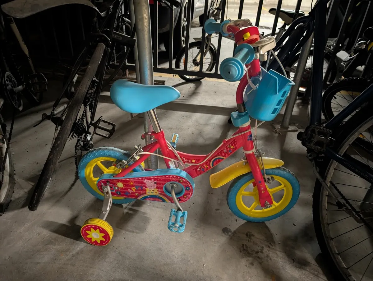 Second‑hand Peppa Pig 12″ Kids Bike for Sale - Image 4