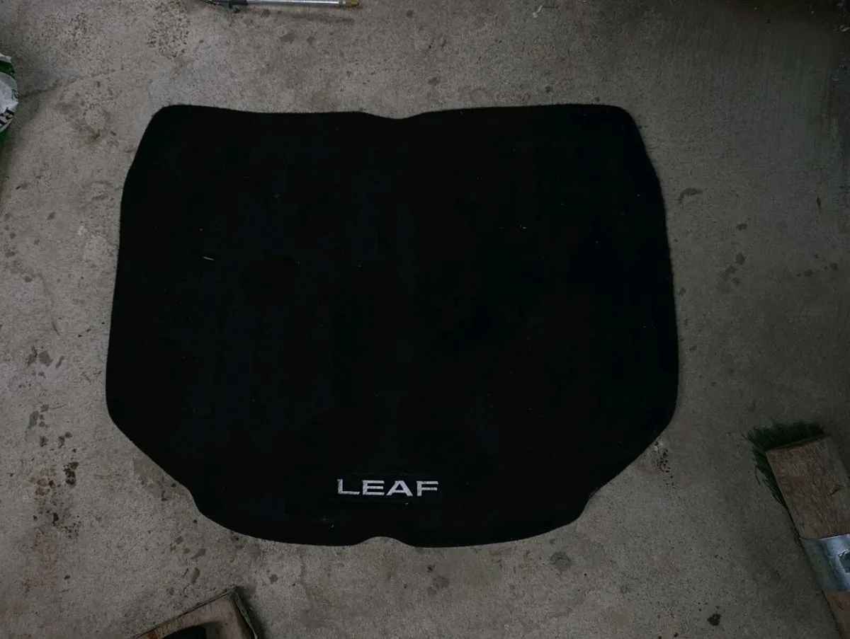 Nissan leaf mats and boot liner - Image 1