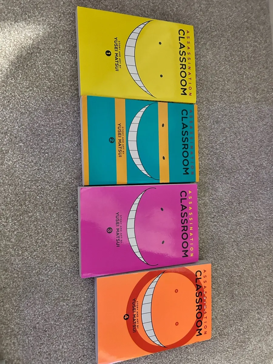 Manga- Assassination Classroom (1,2,3,4) - Image 1