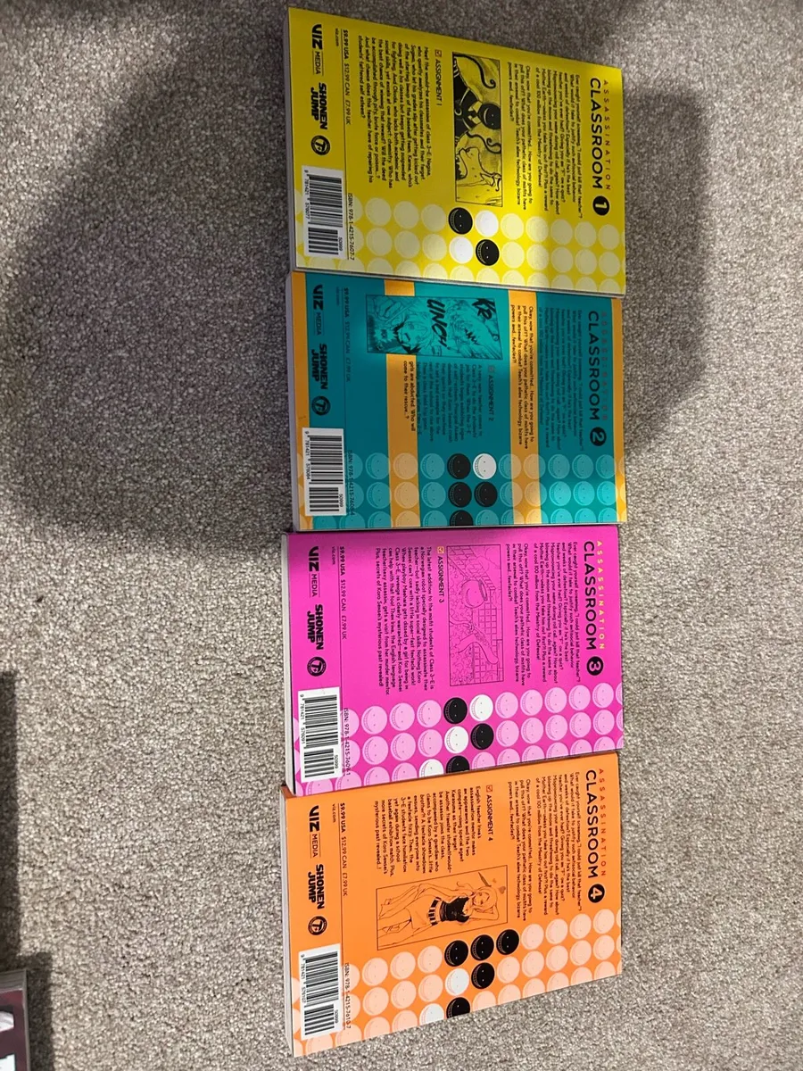 Manga- Assassination Classroom (1,2,3,4) - Image 2