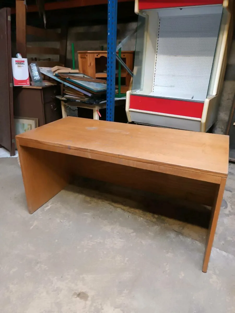 Wooden Desk - Image 1