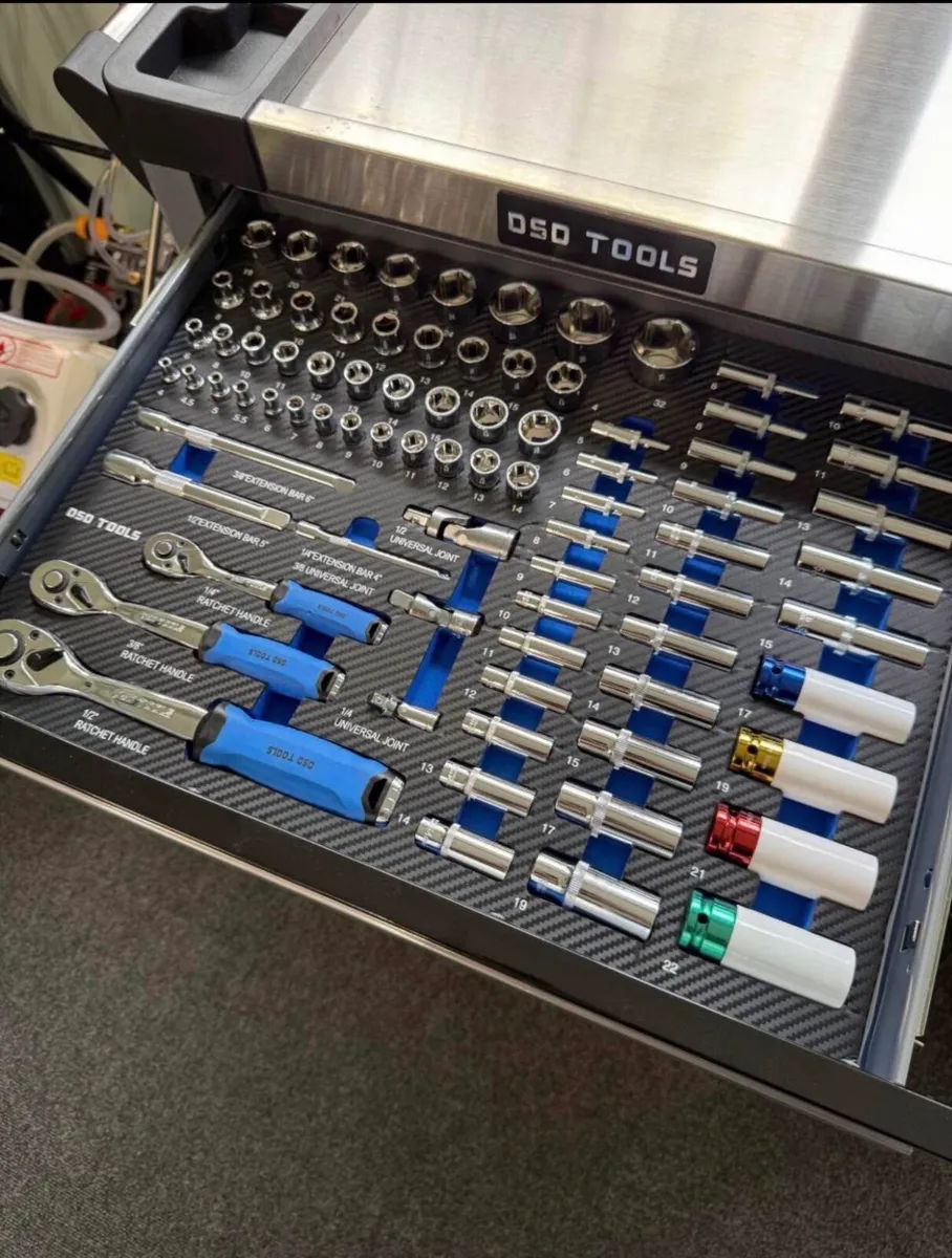 BRAND NEW 7 DRAWER TOOL CHEST FULL OF TOOLS - Image 2