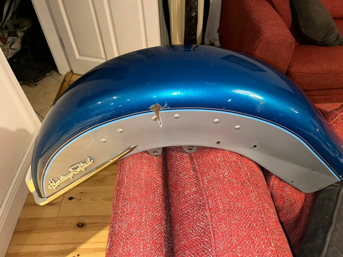 Harley Davidson tank & front fender - Image 4