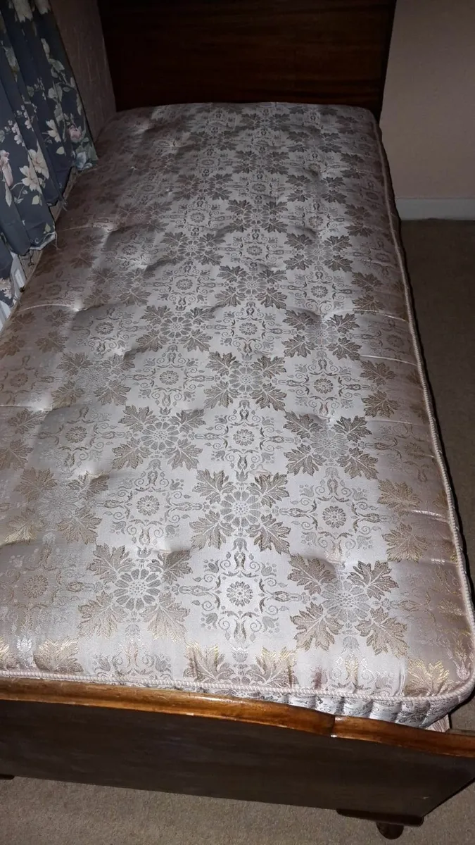 Solid Mahogany Twin Beds - Image 2