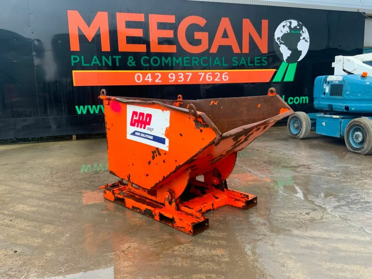 SELF TIPPING FORKLIFT SKIP..4367 - Image 1