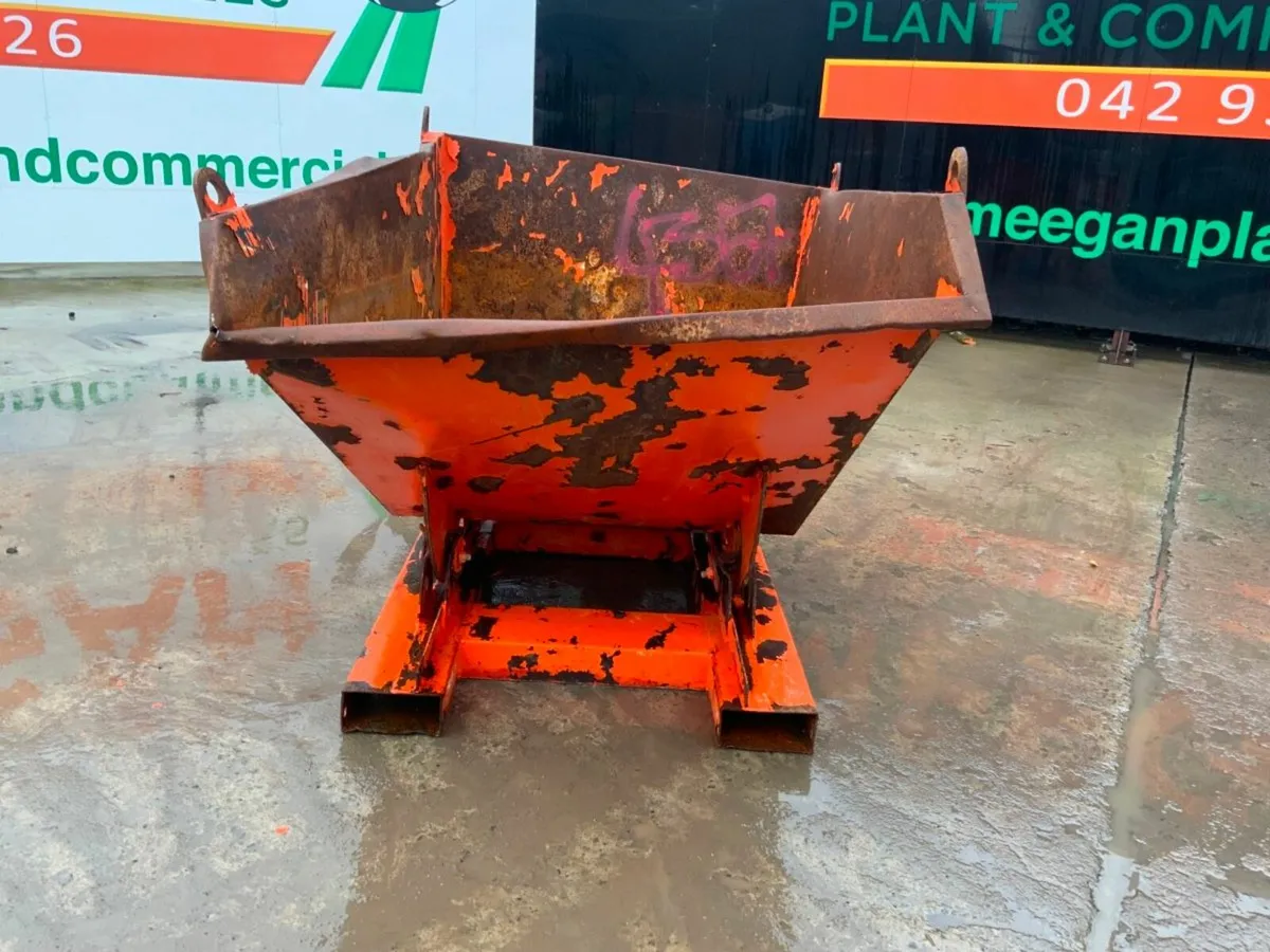 SELF TIPPING FORKLIFT SKIP..4367 - Image 2