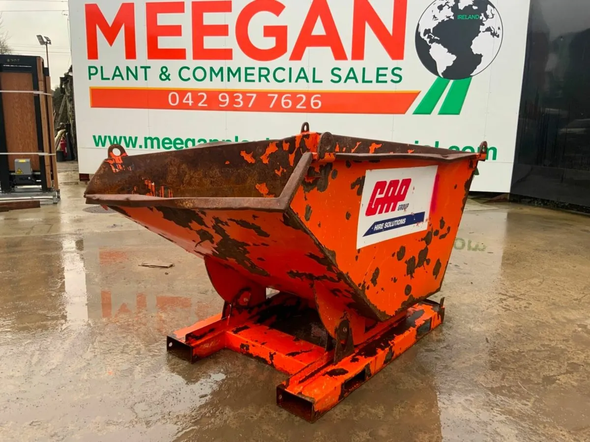 SELF TIPPING FORKLIFT SKIP..4367 - Image 3