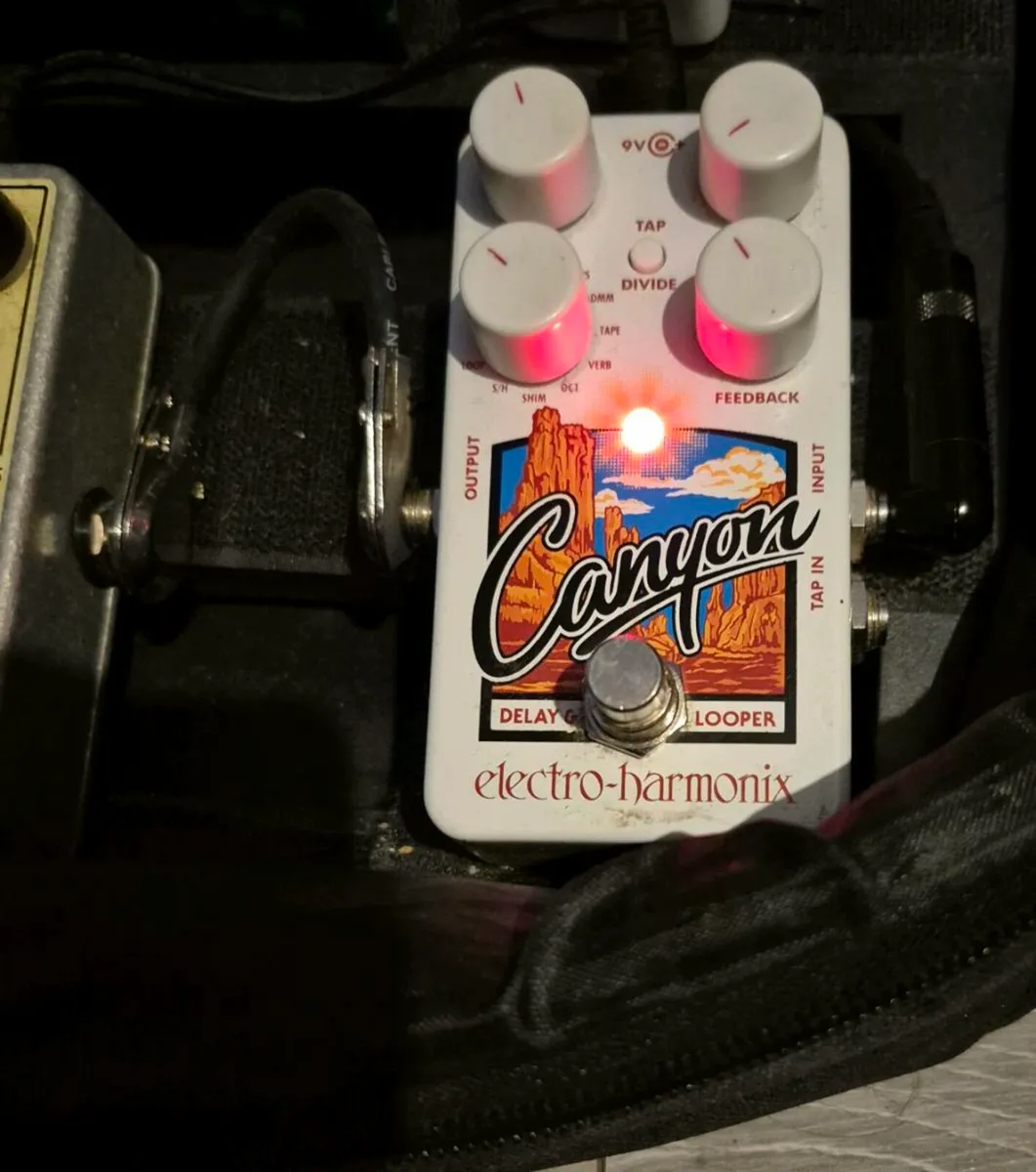Electro harmonic canyon delay looper pedal - Image 1