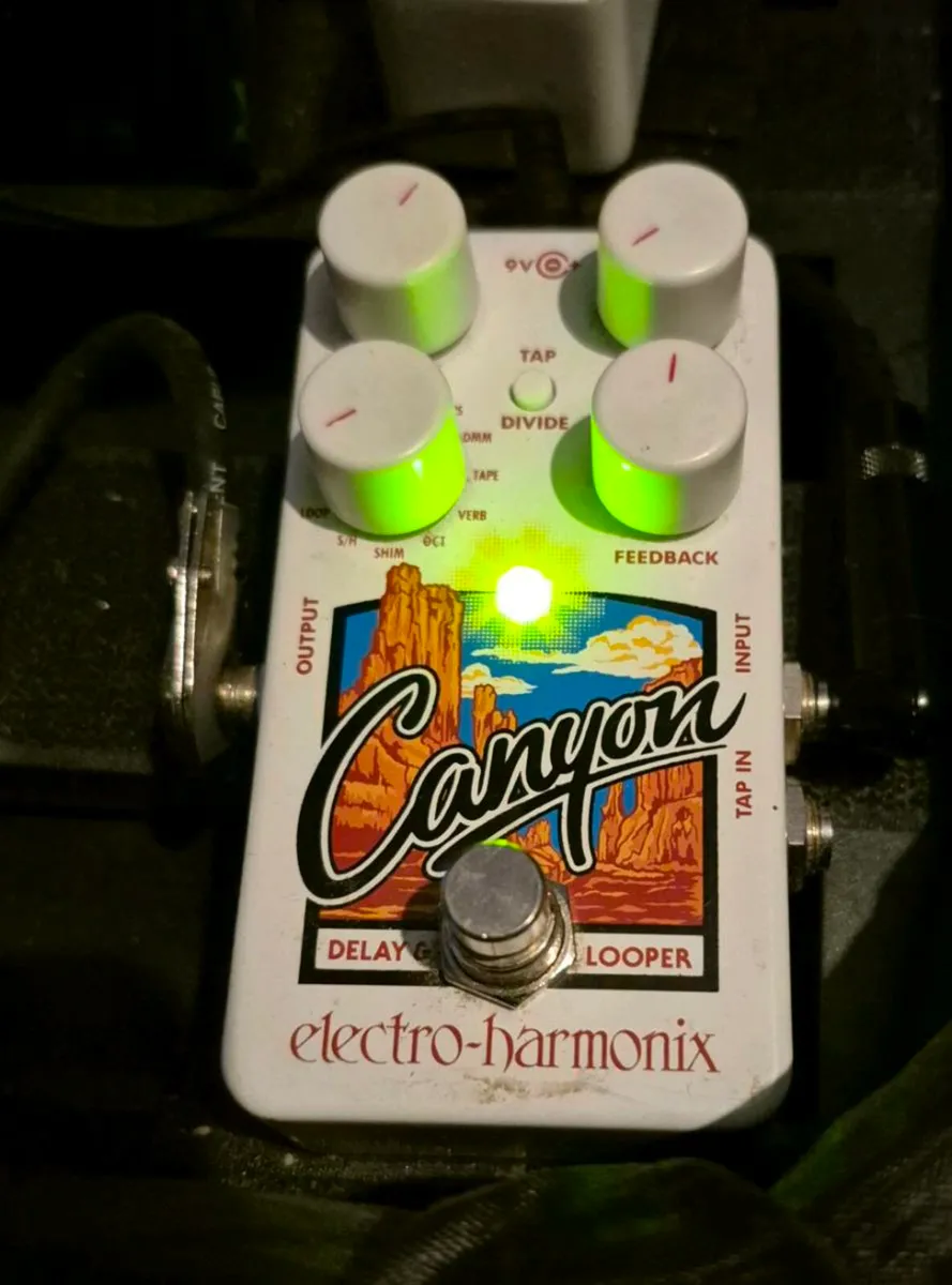 Electro harmonic canyon delay looper pedal - Image 2