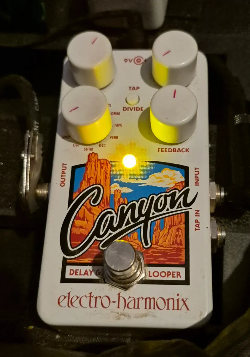 Electro harmonic canyon delay looper pedal - Image 3