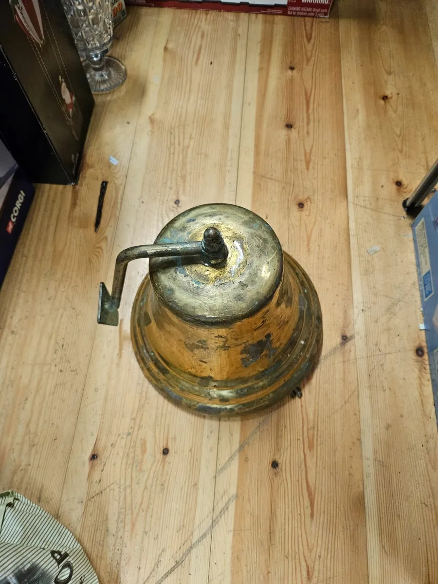 Vintage Brass Ships Bell - Image 2