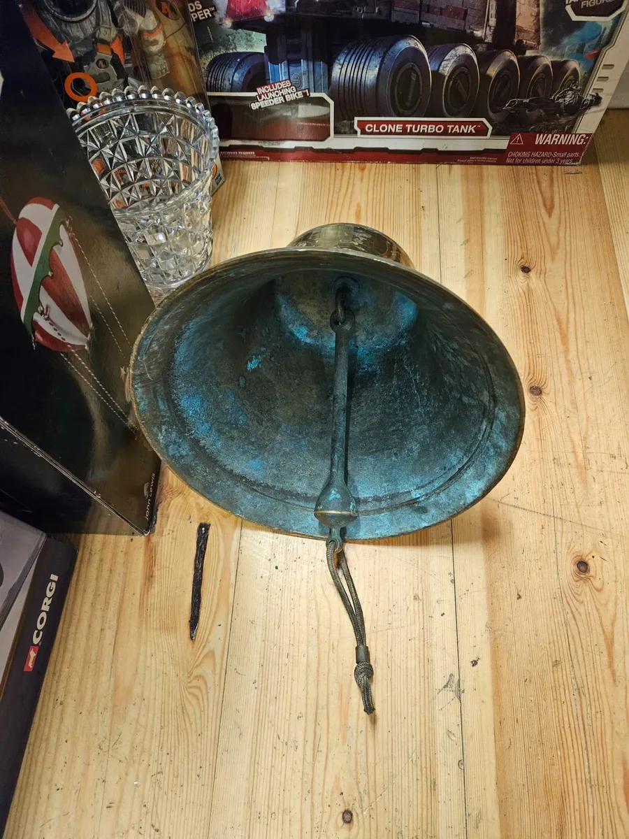Vintage Brass Ships Bell - Image 3