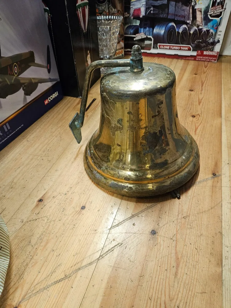 Vintage Brass Ships Bell - Image 4