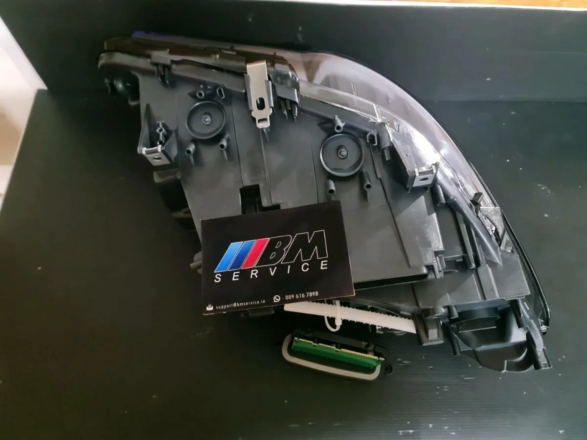 BMW F10 Headlights RHD New PRE LCI Halogen H7 - Image 3