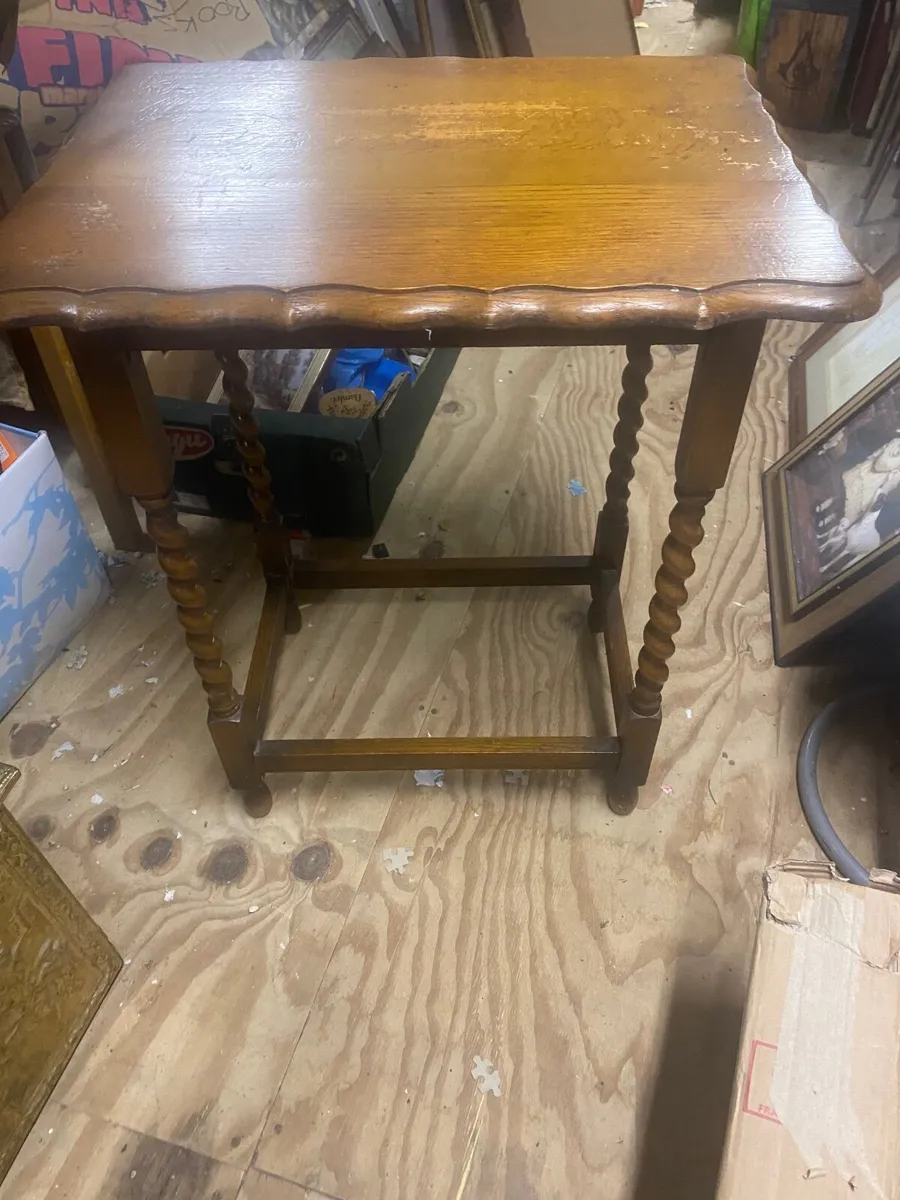 Antique occasional table - Image 1