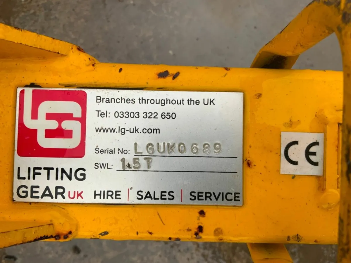 PROTEUS HYDRAULIC LIFTING FRAME. - Image 4