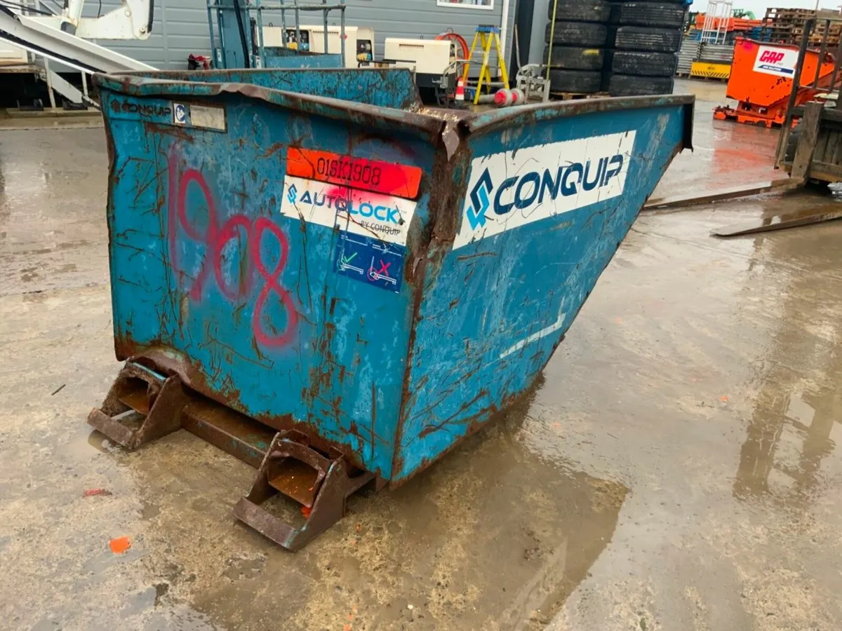 CONQUIP AUTOLOCK TIPPING SKIP. - Image 4