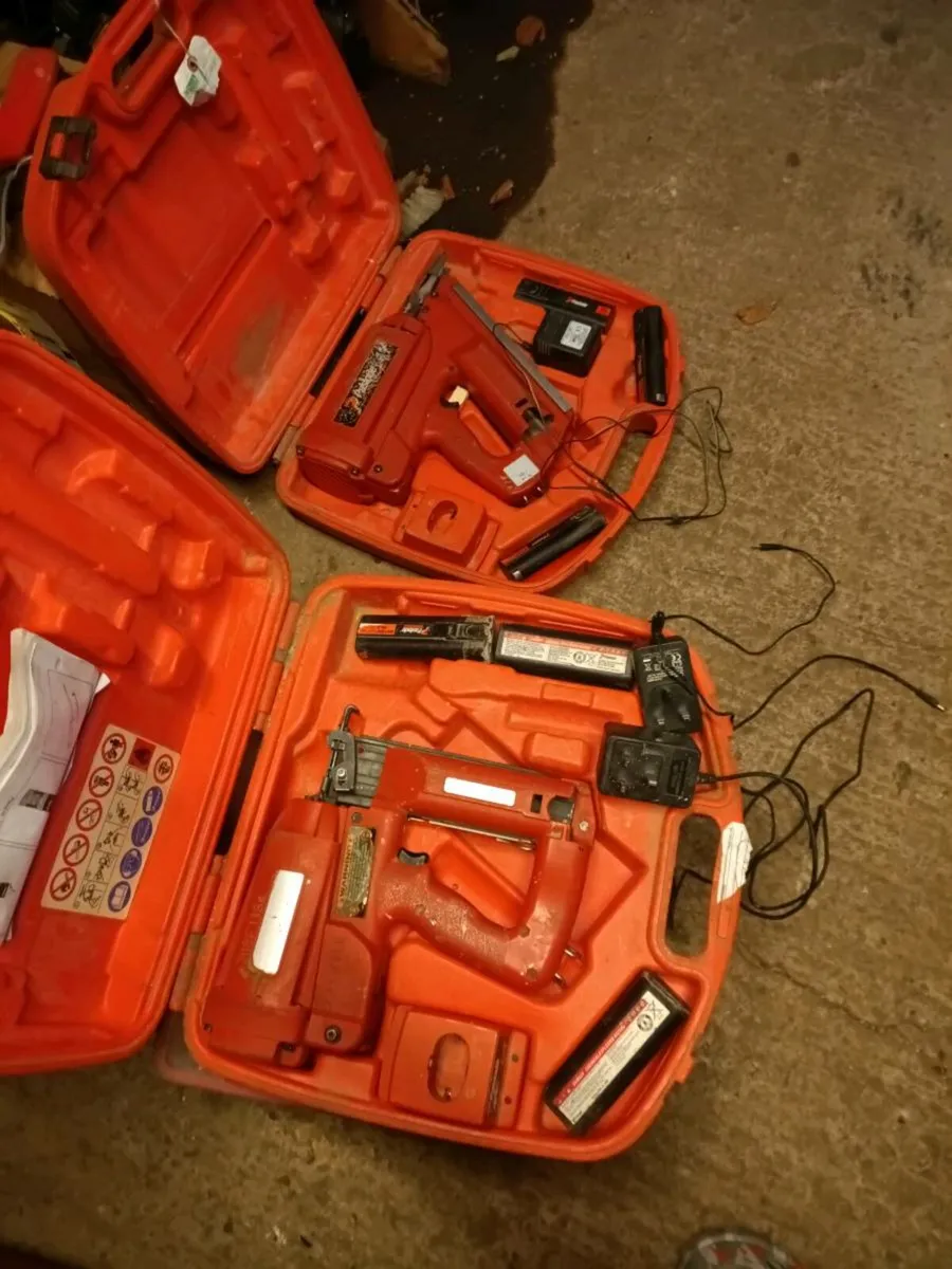 Paslode 1st and 2nd fix Nail guns - Image 1
