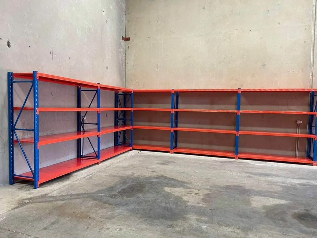 4 Tier Heavy Duty Shelving For Sheds Garages Shops - Image 1
