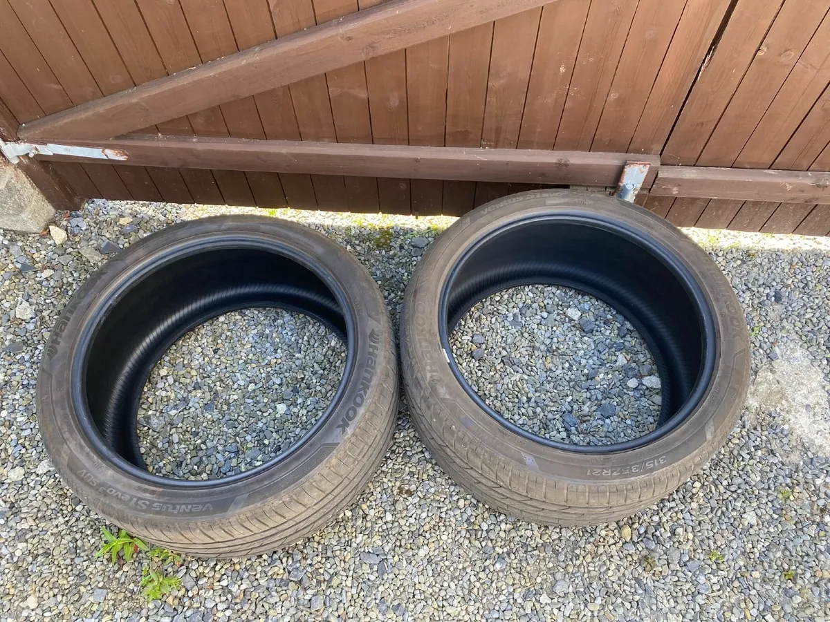 SUV Car tyres 315/35/21 Hankook High Performanc - Image 4