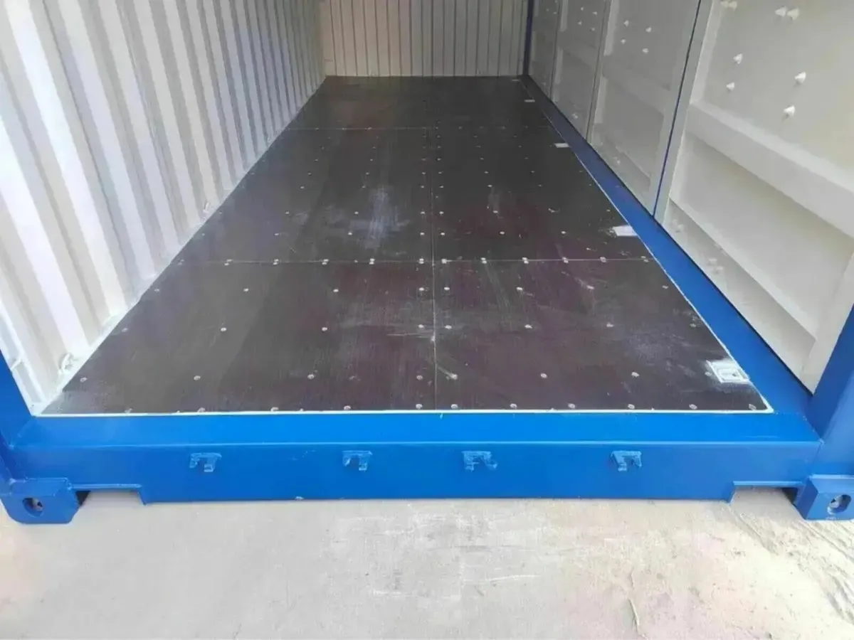 Blue 20ft Shipping Container With Side Open Doors - Image 4