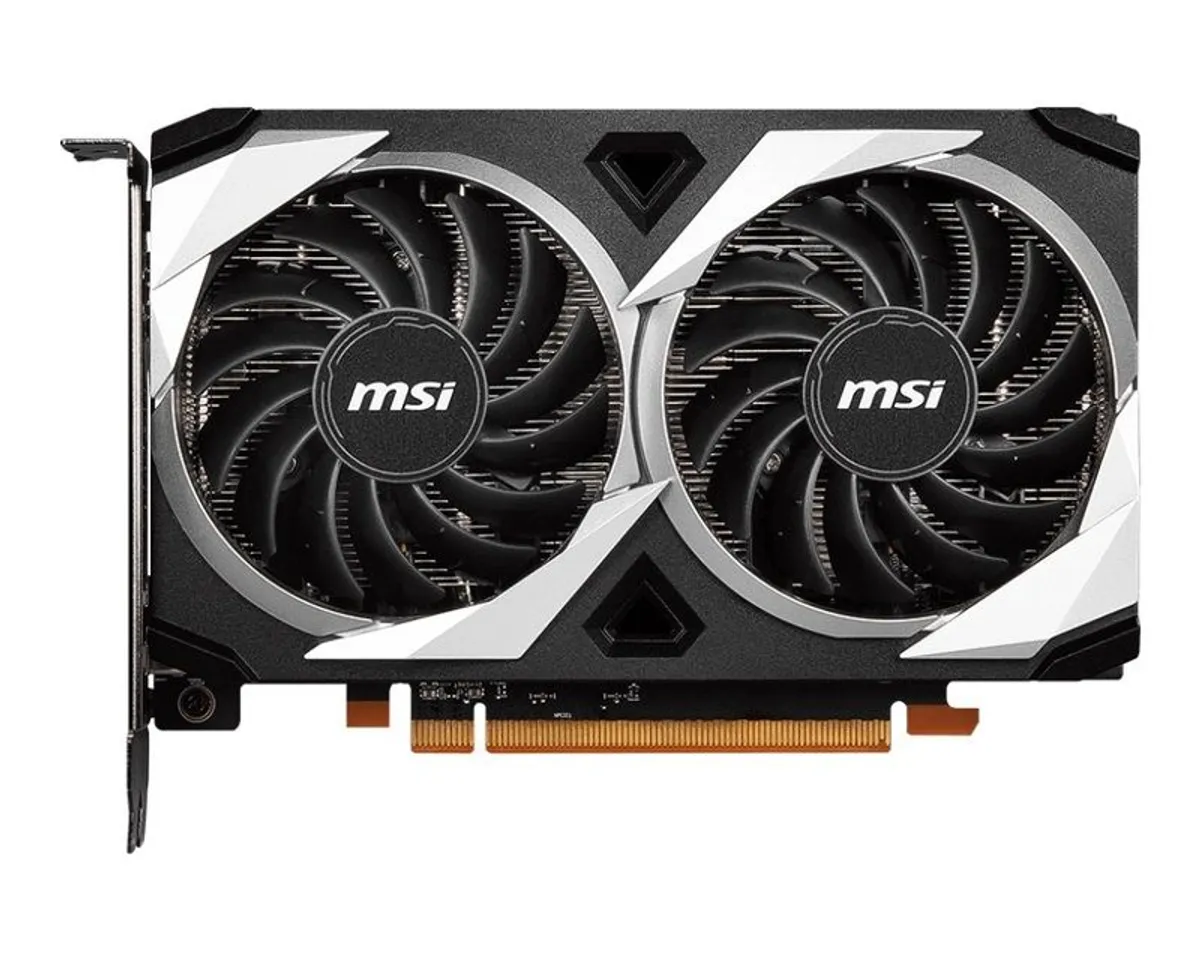 msi Radeon RX 6500 XT MECH 2X 4G OC Graphic Card Black - Image 2