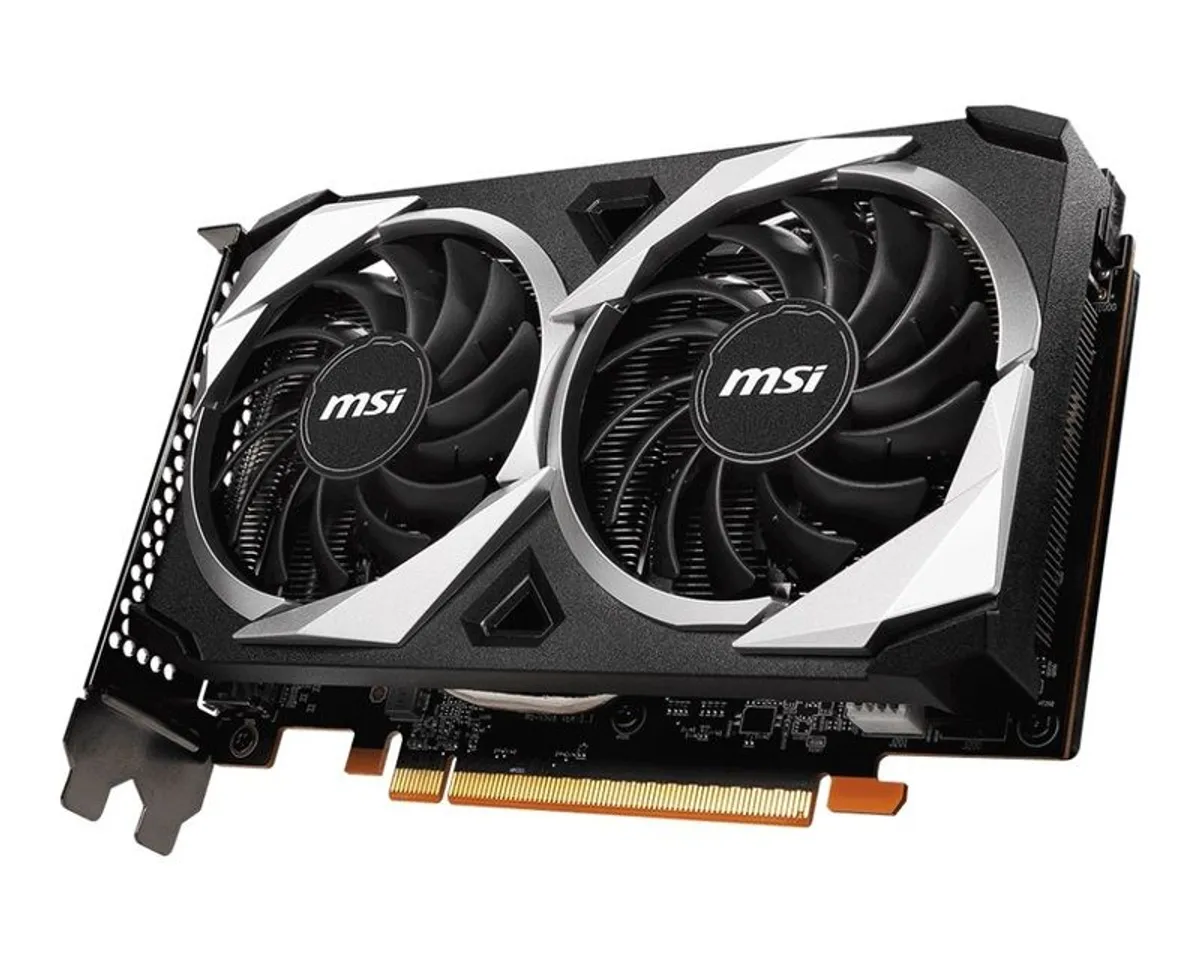 msi Radeon RX 6500 XT MECH 2X 4G OC Graphic Card Black - Image 3