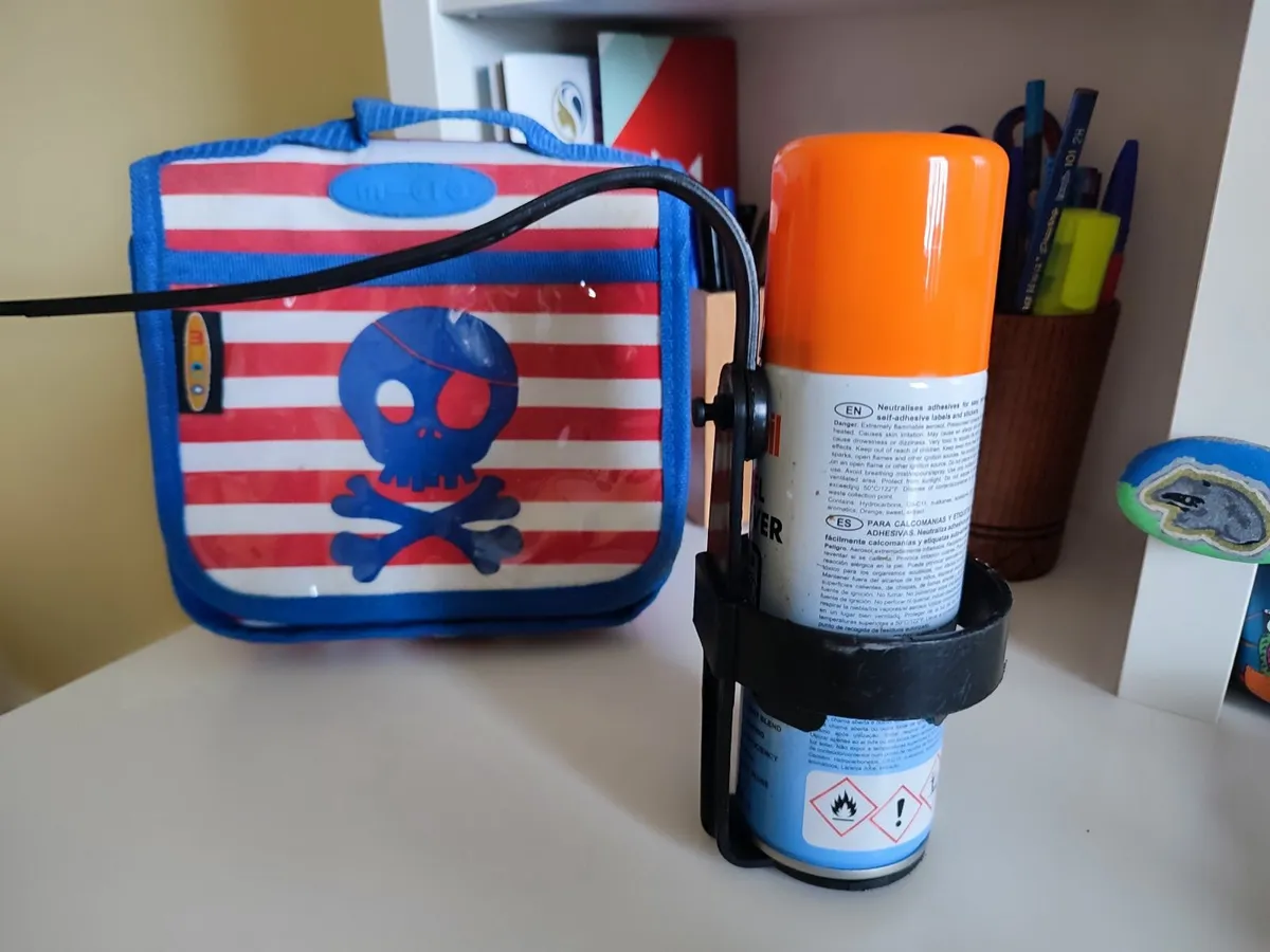 Mini Micro backpack pirate and holder - Image 2