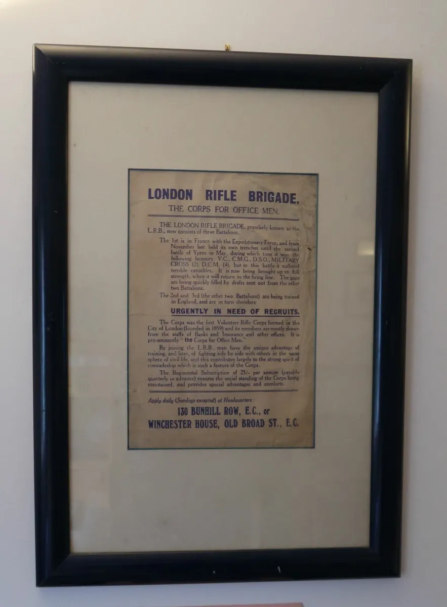 Genuine  Original WW1 Recruitment Poster