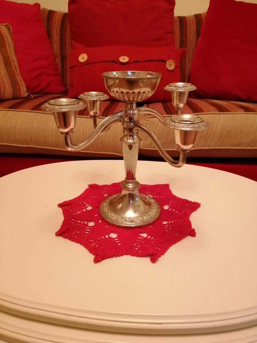 Antique Candleabra - Image 3