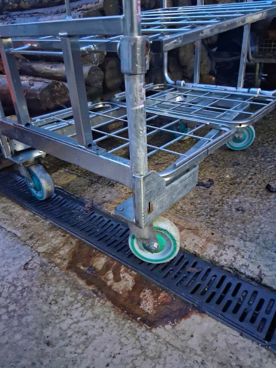 4 weel push troley - Image 2