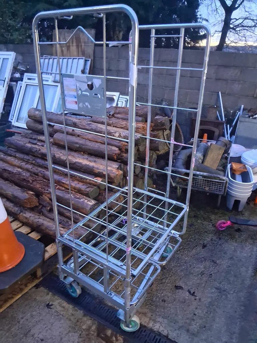 4 weel push troley - Image 3