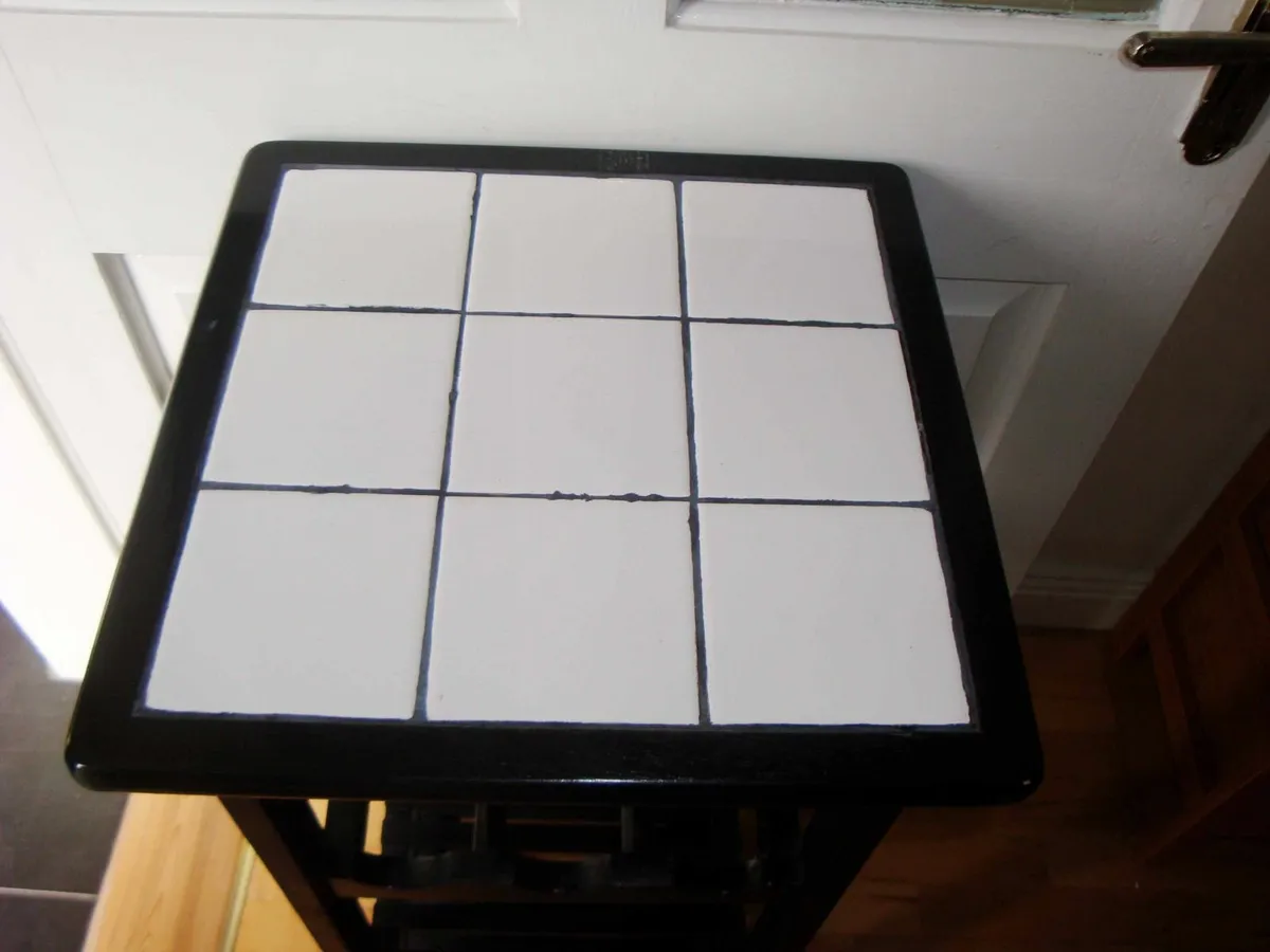 Black kitchen trolley - Image 3