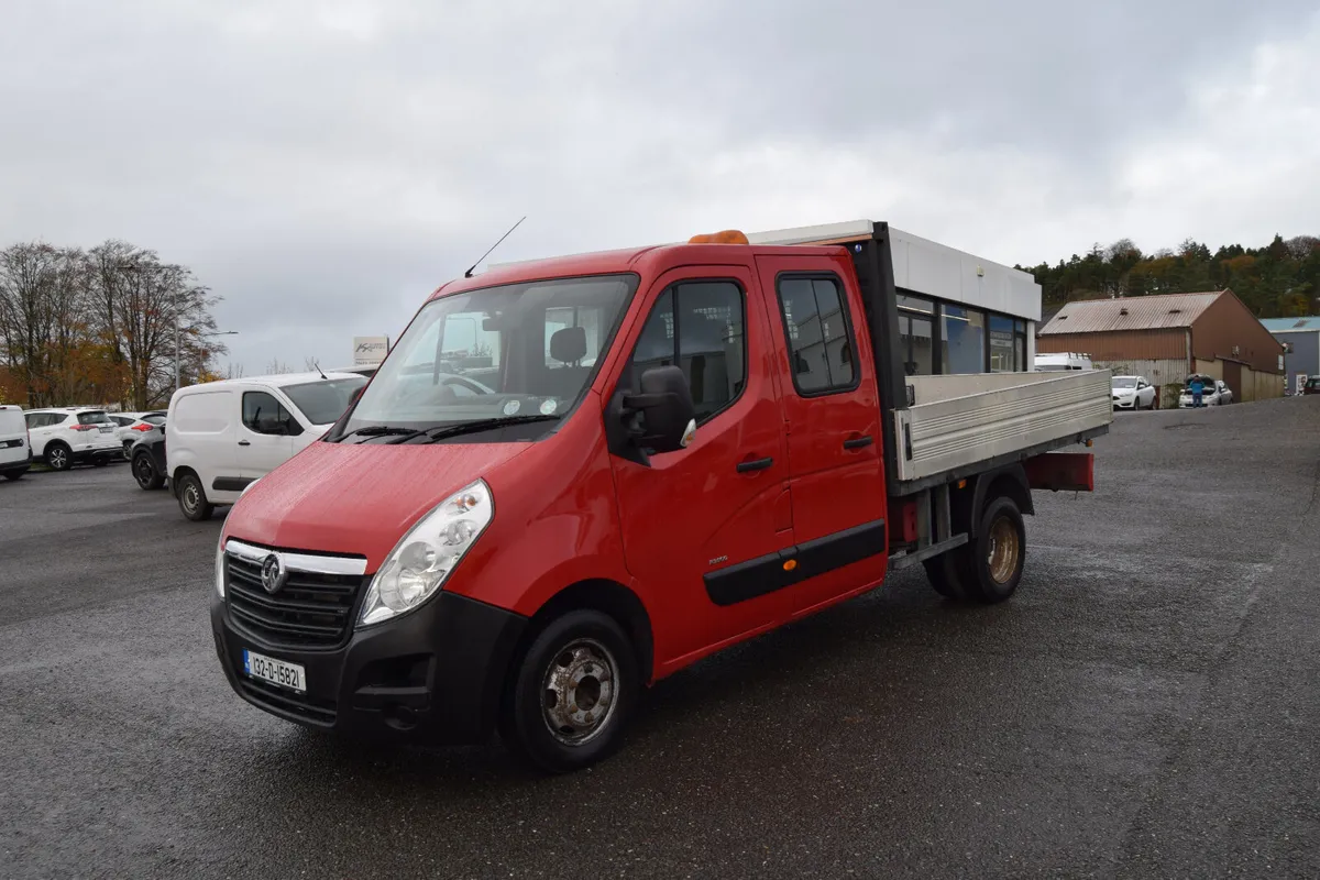 Vauxhall Movano 2013 Crew Cab 7 seat Flat body - Image 3