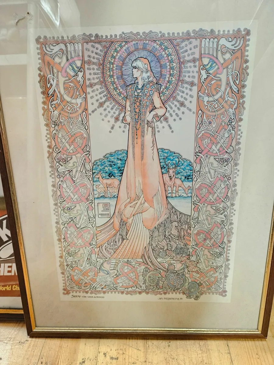 Jim Fitzpatrick Print Picture - Image 2