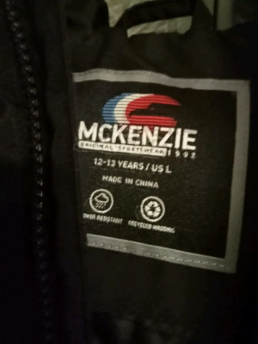 Boys McKenzie parka jacket 12_13 yrs - Image 3