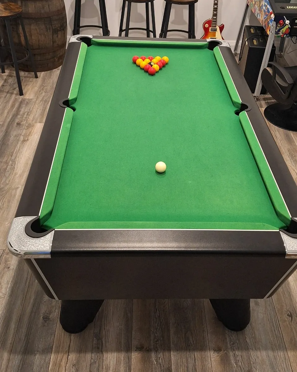 Supreme 6 x 3 Slate Bed Pool Table - Image 2