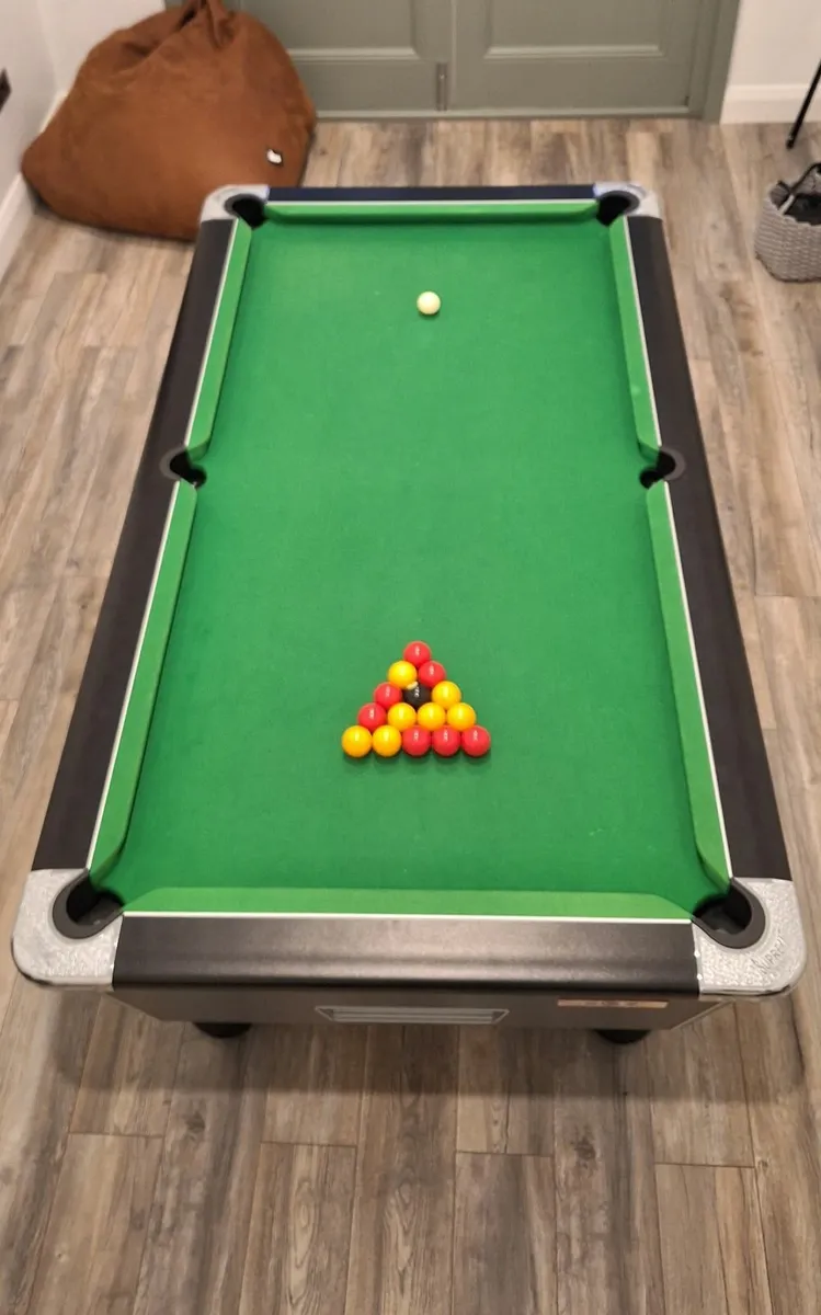 Supreme 6 x 3 Slate Bed Pool Table - Image 3