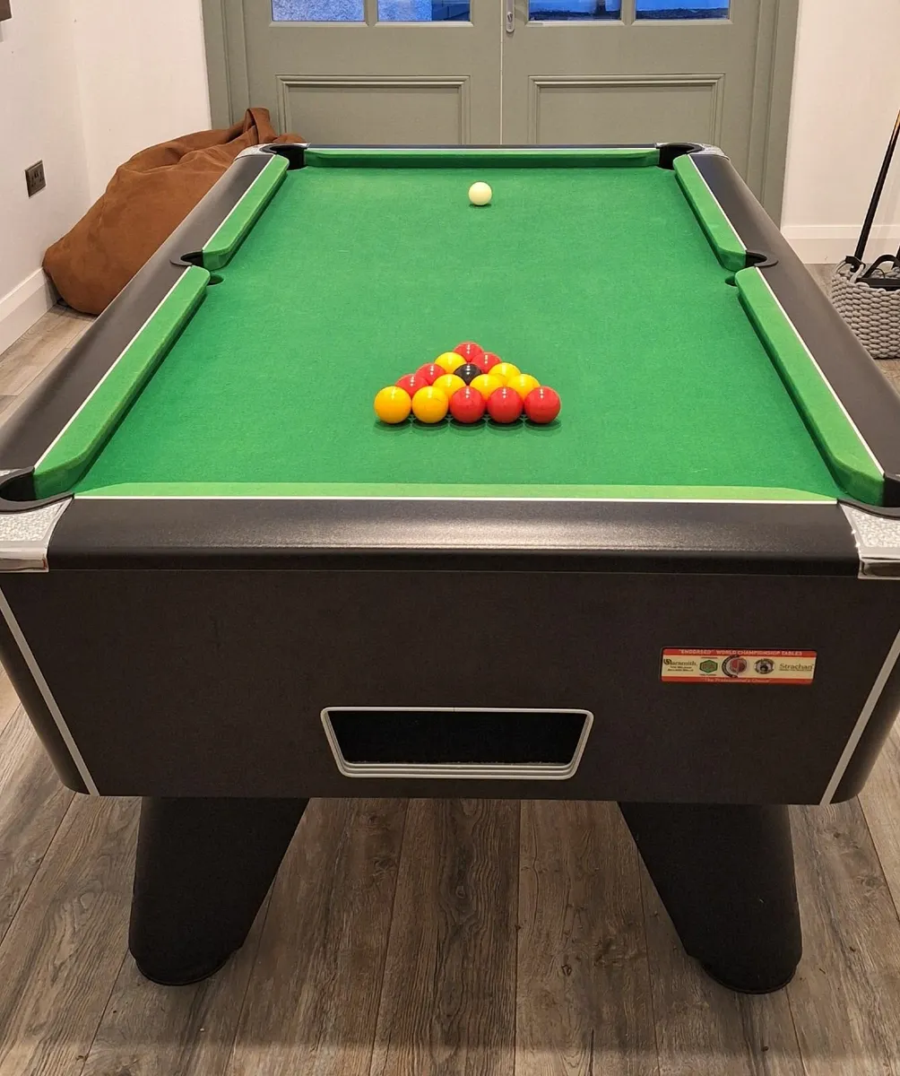 Supreme 6 x 3 Slate Bed Pool Table - Image 1