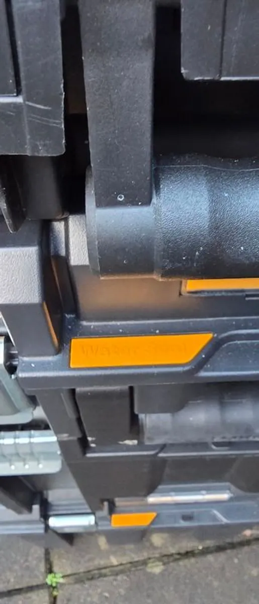 Dewalt tstak trolley with storage (New) - Image 3